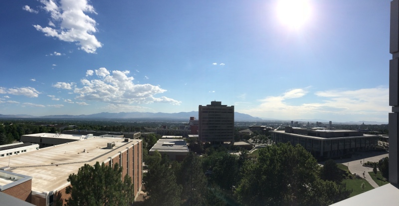Salt Lake City From Campus 
